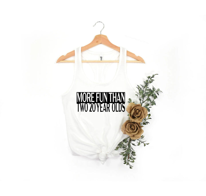 Funny 40th Birthday Shirt or Tank Top for Women - Milestone Gift Shirtprintingcenter