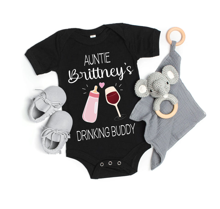Funny Auntie Baby Bodysuit - Custom Gift from Auntie Shirtprintingcenter