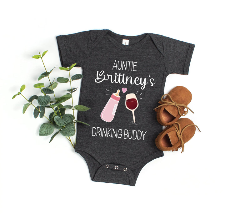 Funny Auntie Baby Bodysuit - Custom Gift from Auntie Shirtprintingcenter