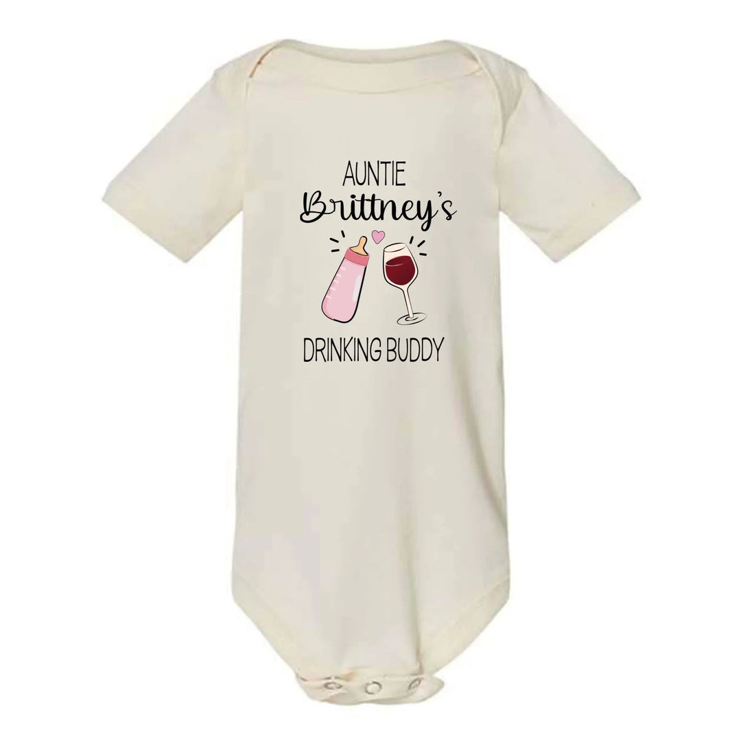 Funny Auntie Baby Bodysuit - Custom Gift from Auntie Shirtprintingcenter