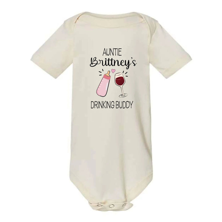 Funny Auntie Baby Bodysuit - Custom Gift from Auntie Shirtprintingcenter