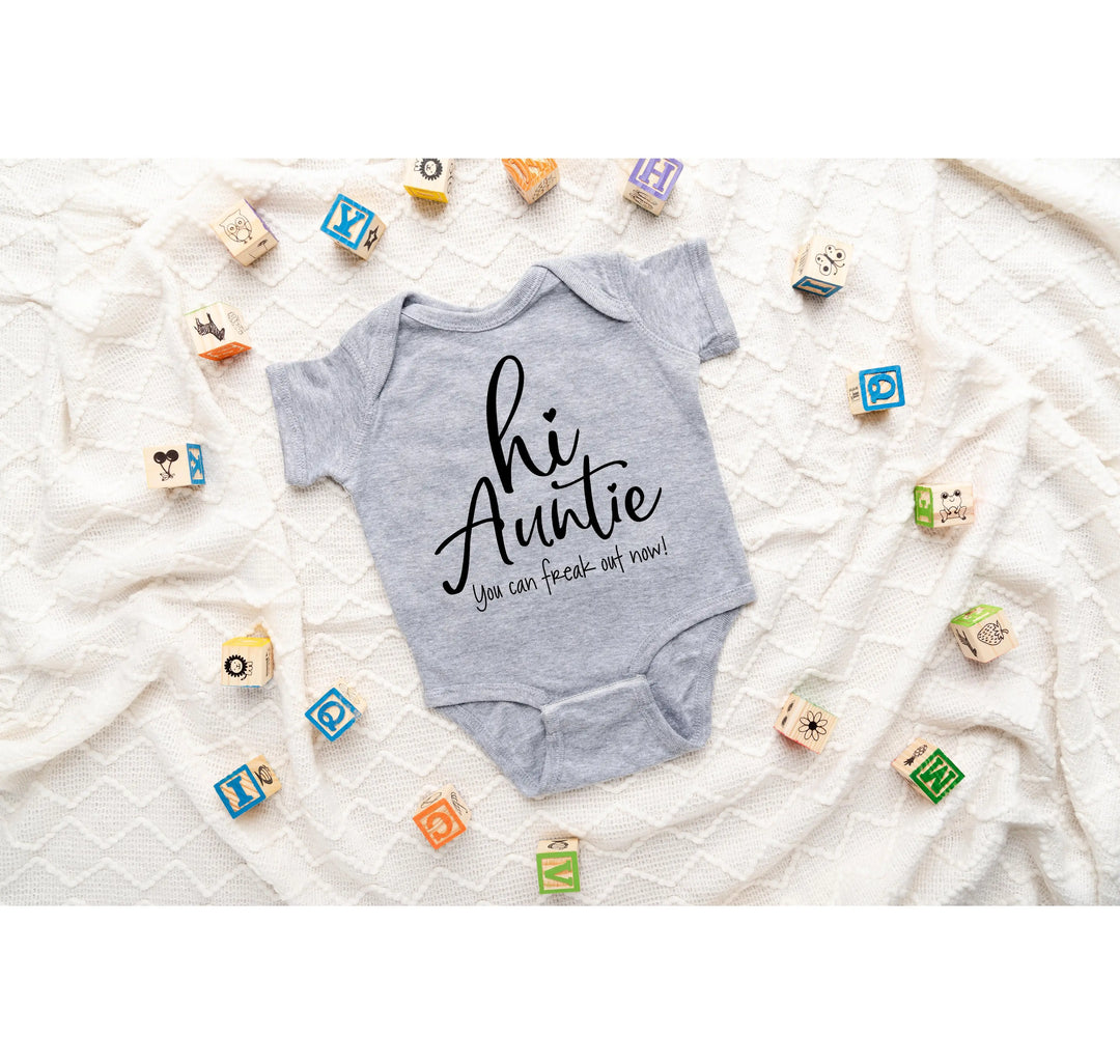 Funny Auntie Baby Bodysuit - Pregnancy Reveal & Sister Gift Shirtprintingcenter