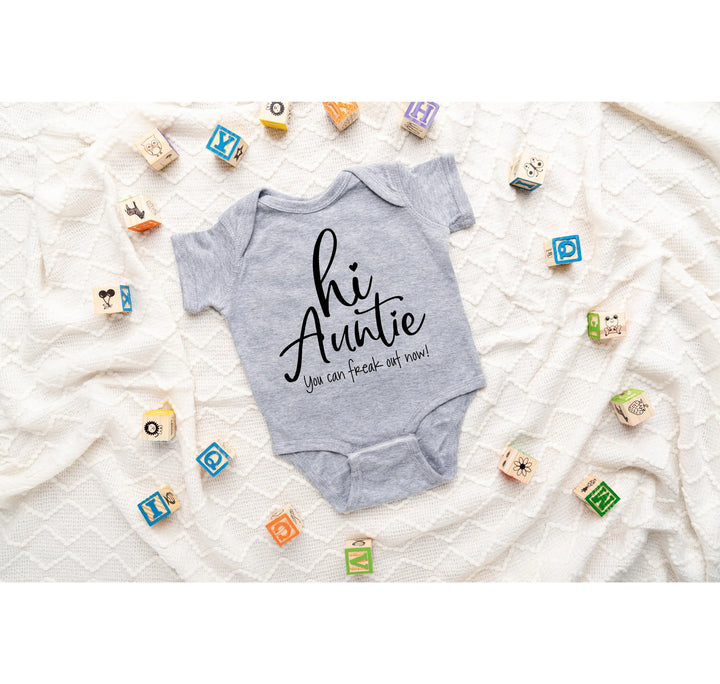 Funny Auntie Baby Bodysuit - Pregnancy Reveal & Sister Gift Shirtprintingcenter