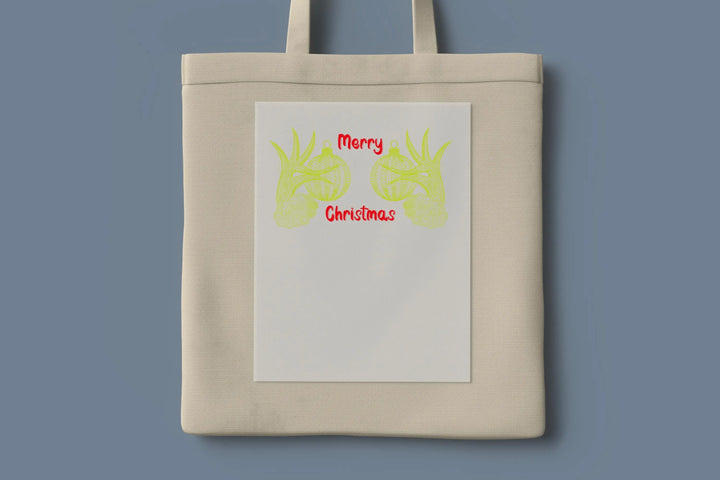 Funny Christmas Boobs DTF Transfers, Ready to Press for Holiday Shirts