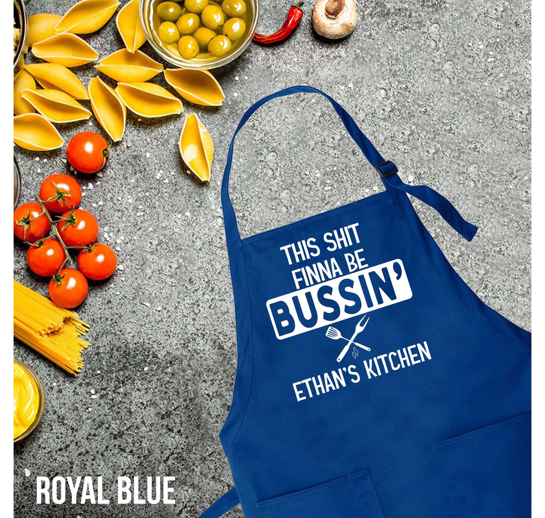 Funny Custom Apron for Men - Personalized Grill Apron, Gift Idea Shirtprintingcenter