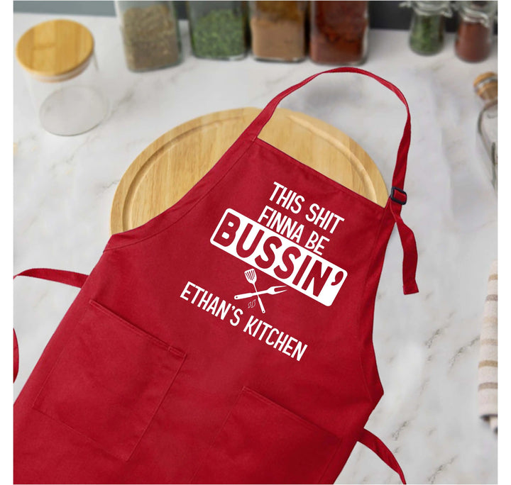 Funny Custom Apron for Men - Personalized Grill Apron, Gift Idea Shirtprintingcenter