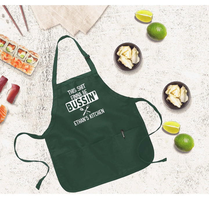 Funny Custom Apron for Men - Personalized Grill Apron, Gift Idea Shirtprintingcenter