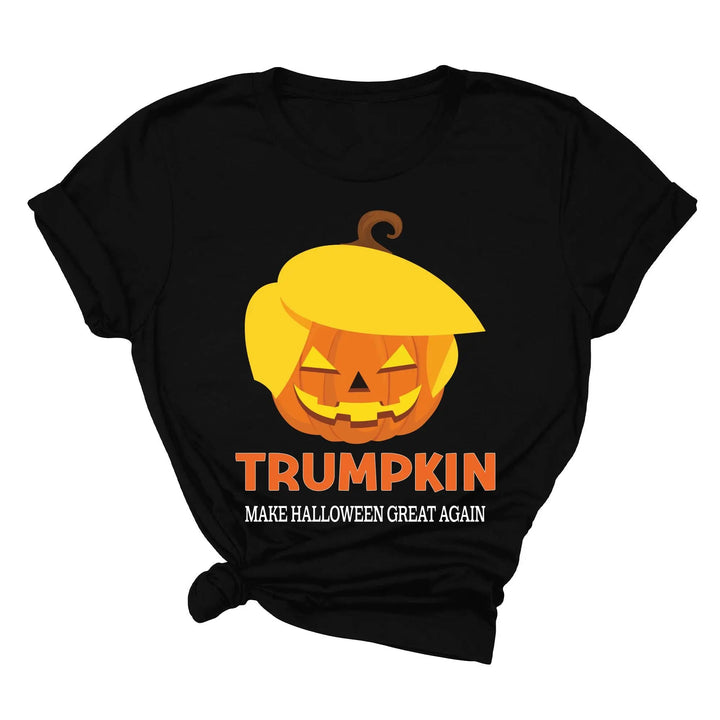 Funny Halloween Trumpkin Shirt | Make Halloween Great Again Trump 2025 Tee Shirtprintingcenter