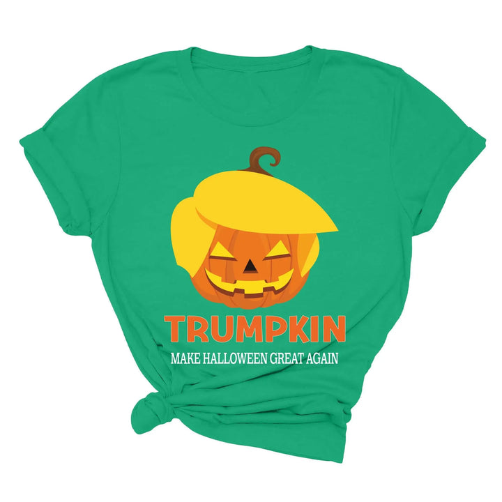 Funny Halloween Trumpkin Shirt | Make Halloween Great Again Trump 2025 Tee Shirtprintingcenter