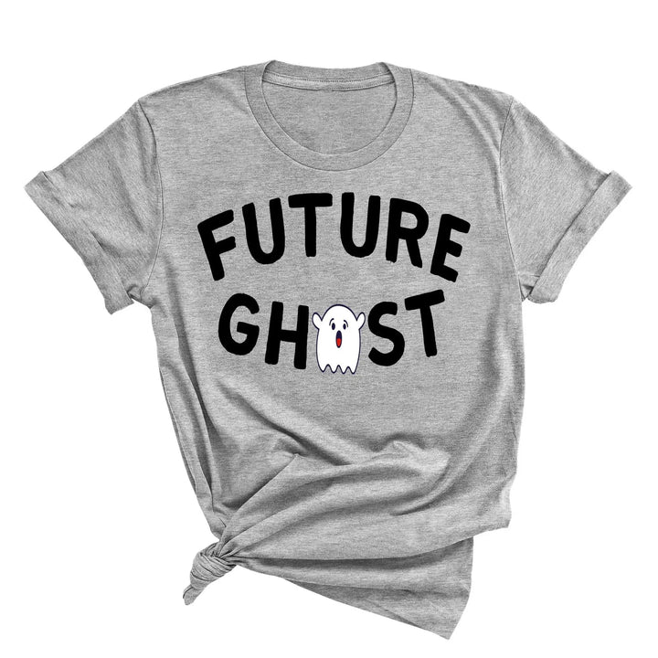 Future Ghost Crewneck Shirt | Trendy Halloween Party Graphic Shirt Shirtprintingcenter