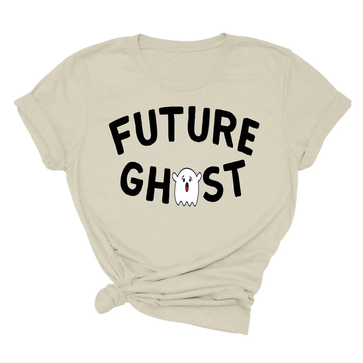 Future Ghost Crewneck Shirt | Trendy Halloween Party Graphic Shirt Shirtprintingcenter