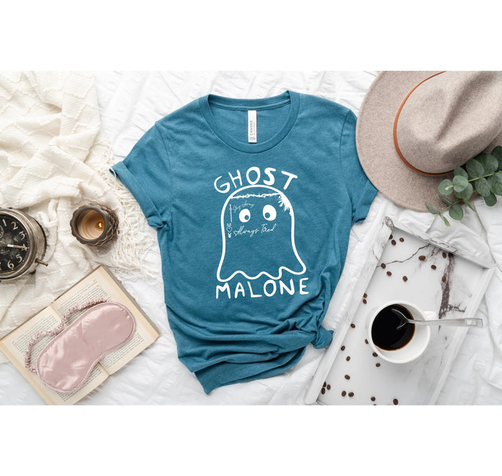 Ghost Malone Halloween Shirt | Funny Cute Ghost Tee | Matching Halloween Gift Shirtprintingcenter