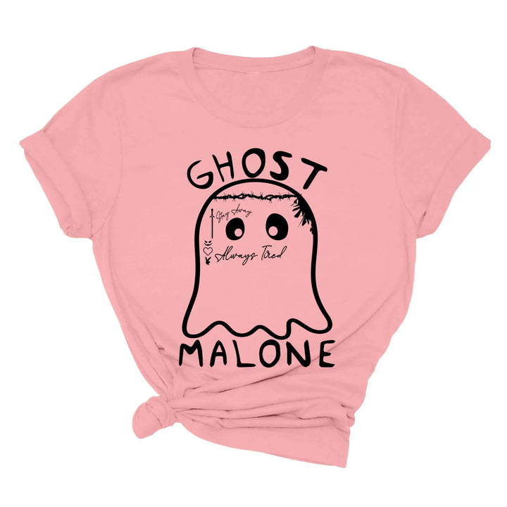 Ghost Malone Halloween Shirt | Funny Cute Ghost Tee | Matching Halloween Gift Shirtprintingcenter
