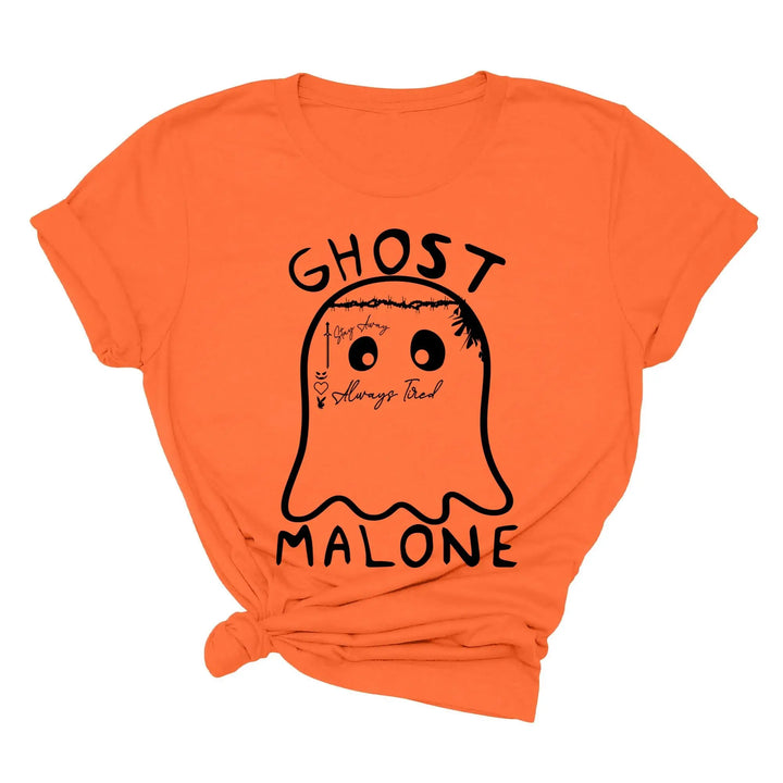 Ghost Malone Halloween Shirt | Funny Cute Ghost Tee | Matching Halloween Gift Shirtprintingcenter