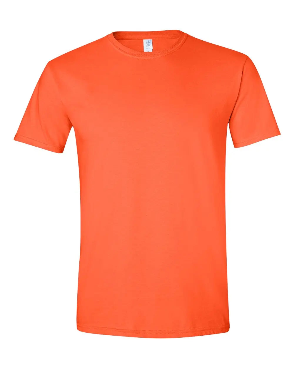 Camiseta Gildan Softstyle para adultos en blanco 64000