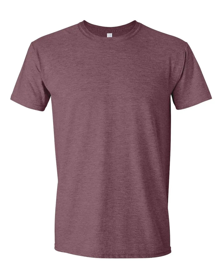 Camiseta Gildan Softstyle para adultos en blanco 64000