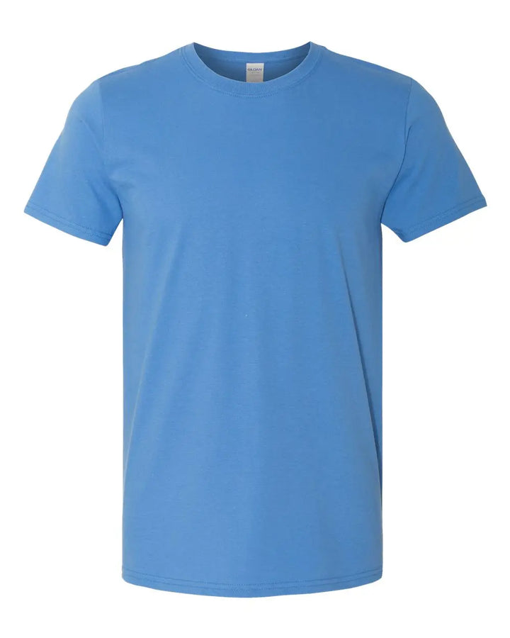 Camiseta Gildan Softstyle para adultos en blanco 64000