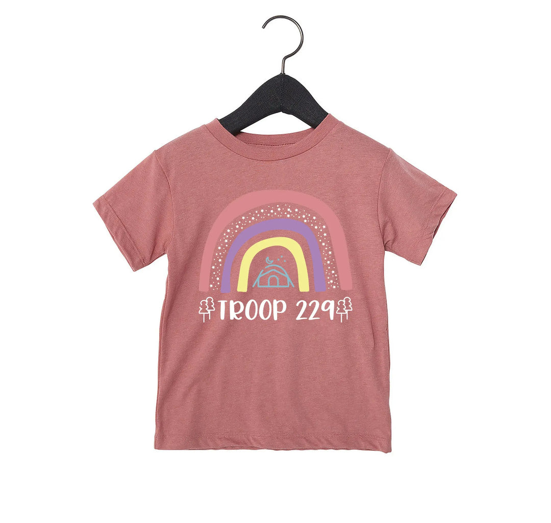 Girls Camping Shirt - Camp Tee & Troop Tshirts | Camping Girl