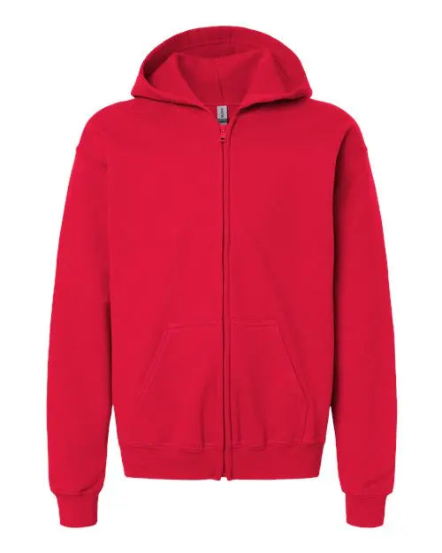 Glidan Youth Heavy Blend™ Full-Zip Hooded Sweatshirt - 18600B Shirtprintingcenter
