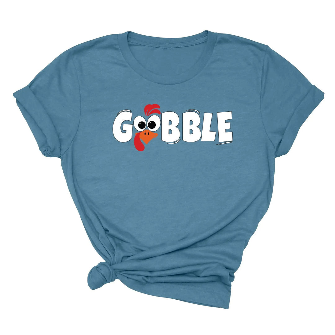 Gobble Shirt – Matching Family Thanksgiving Turkey Tee, Cute & Funny Shirtprintingcenter