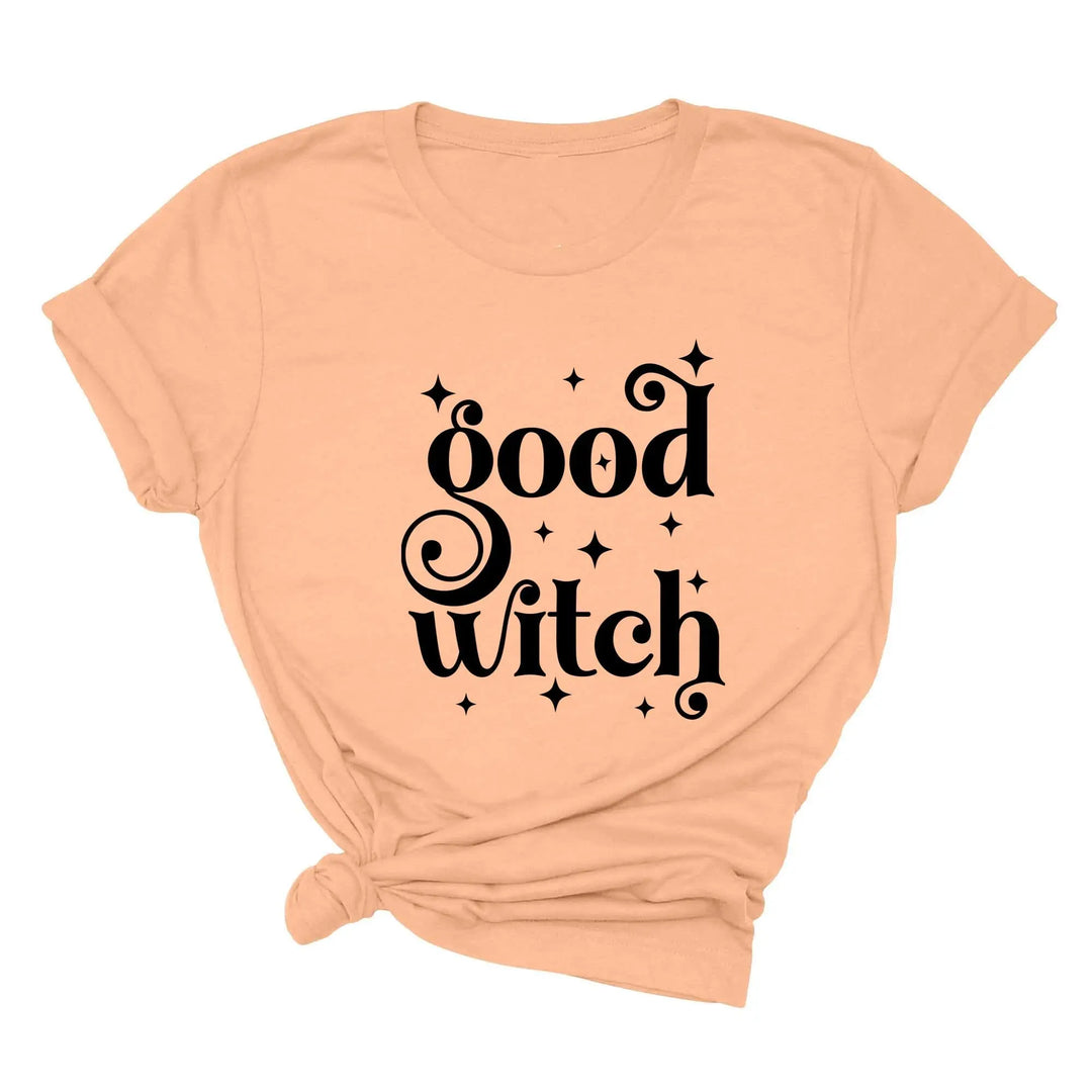 Good Witch T-Shirt – Funny Halloween Costume & Witch Vibes Family Tee Shirtprintingcenter
