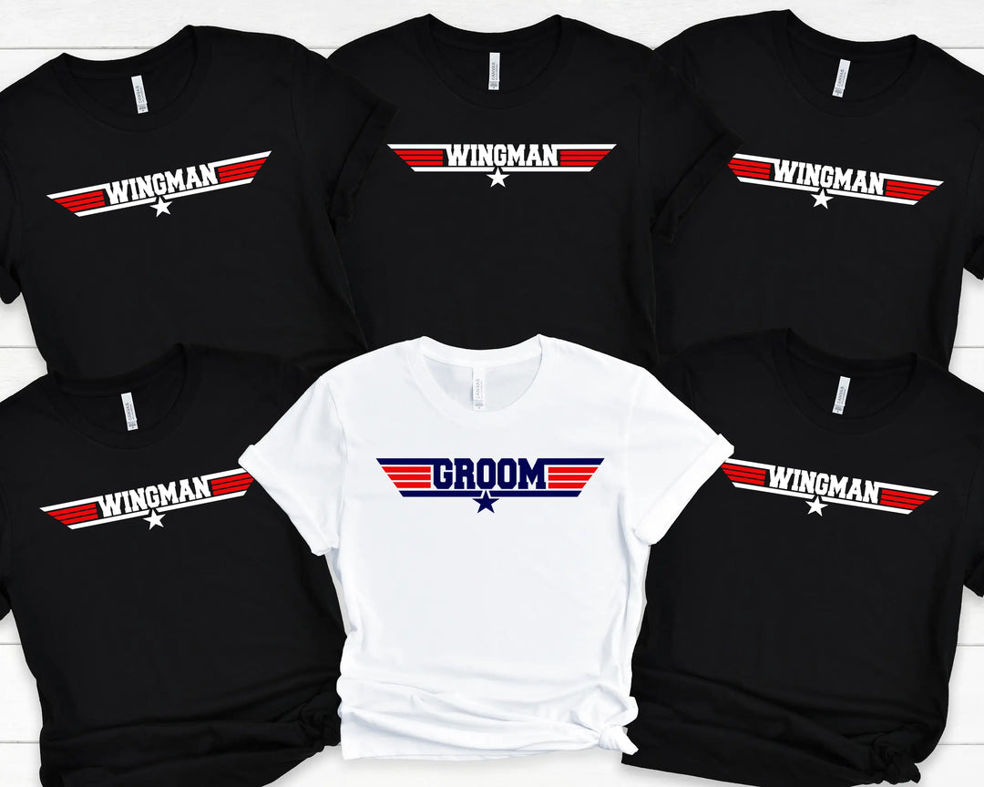 Groom Bachelor Party Shirt | Groomsman Bachelor Gift | Wingman Shirt Shirtprintingcenter