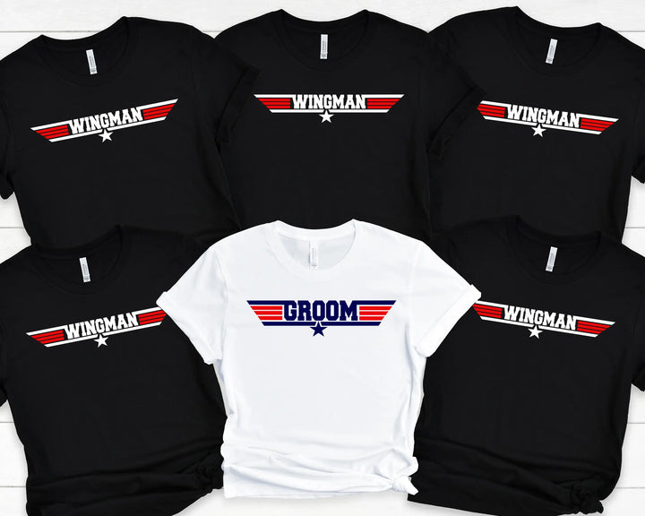 Groom Bachelor Party Shirt | Groomsman Bachelor Gift | Wingman Shirt Shirtprintingcenter