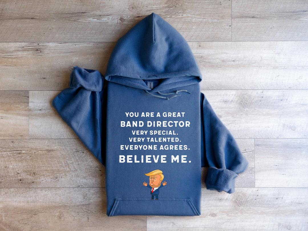 Trump Won 24 Sweatshirt, Trump 2024 Sweatshirt, President Trump, You're Great Badn Director,Republican Shirt, Republican Gifts Support Trump Shirt, American Flag Shirt