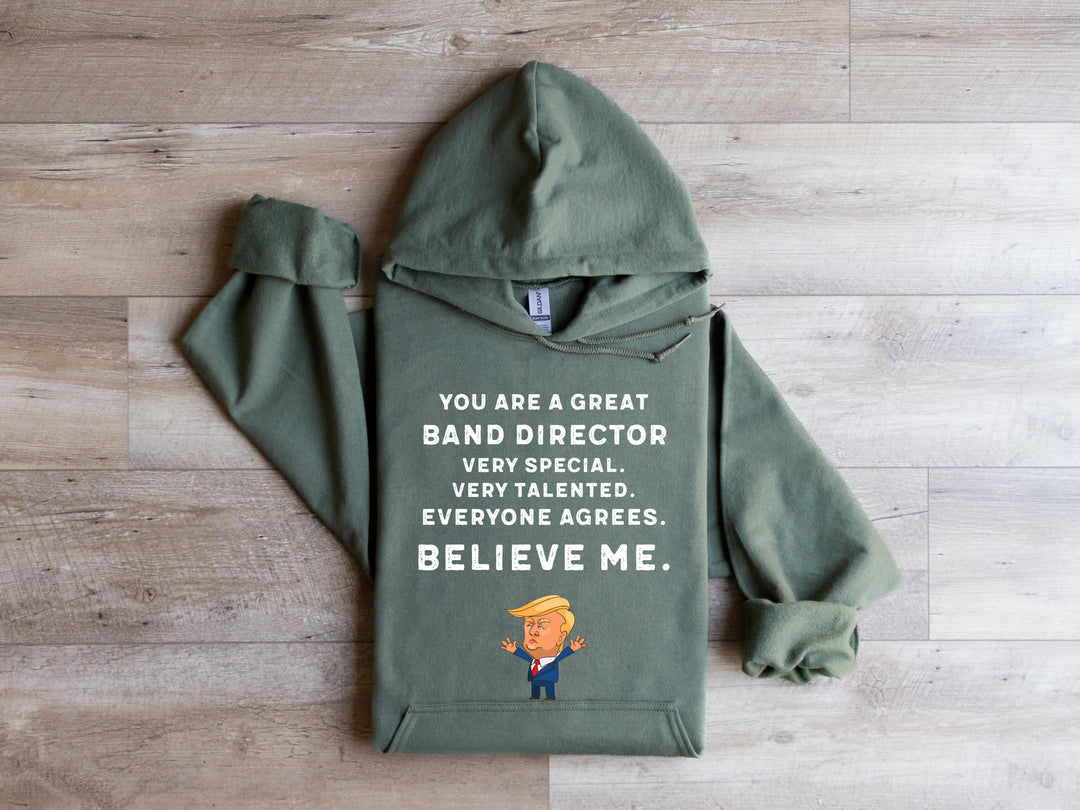 Trump Won 24 Sweatshirt, Trump 2024 Sweatshirt, President Trump, You're Great Badn Director,Republican Shirt, Republican Gifts Support Trump Shirt, American Flag Shirt