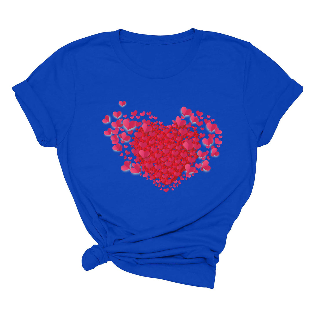 Valentine's Day Shirt - Double Heart & Cute Valentine's Tee Gift