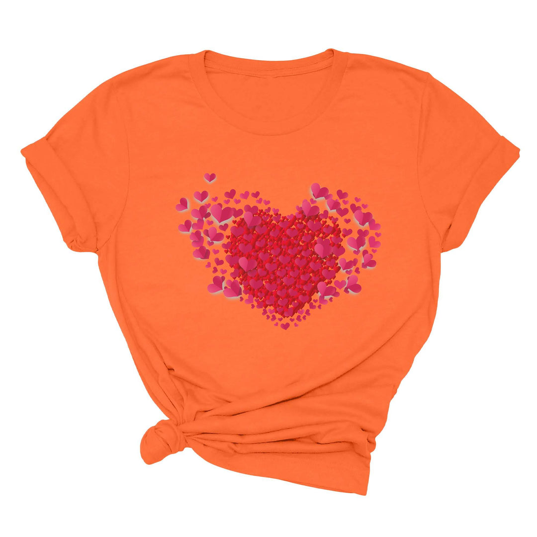 Valentine's Day Shirt - Double Heart & Cute Valentine's Tee Gift