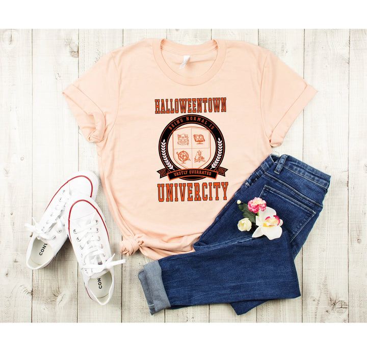 Halloweentown University Shirt – Vintage Jack-O-Lantern Halloween Tee Shirtprintingcenter
