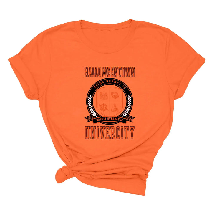 Halloweentown University Shirt – Vintage Jack-O-Lantern Halloween Tee Shirtprintingcenter