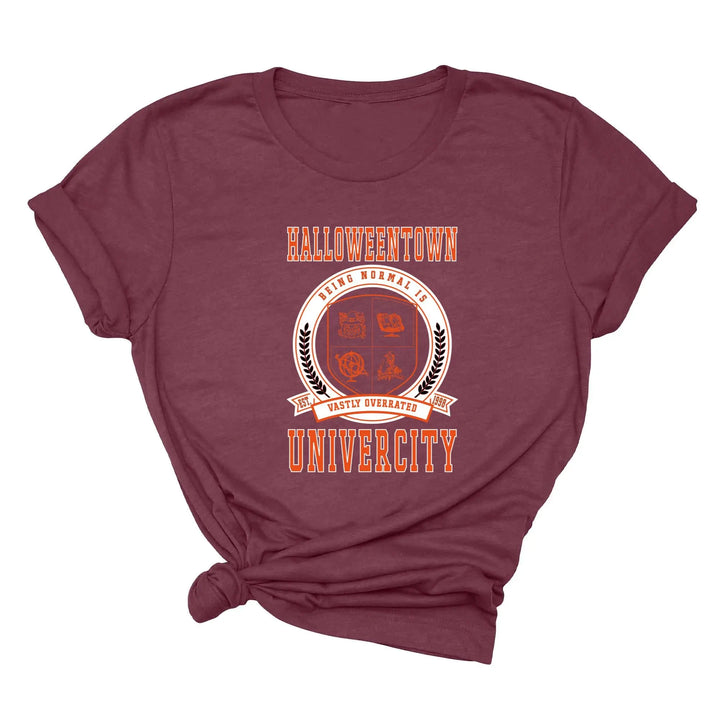 Halloweentown University Shirt – Vintage Jack-O-Lantern Halloween Tee Shirtprintingcenter