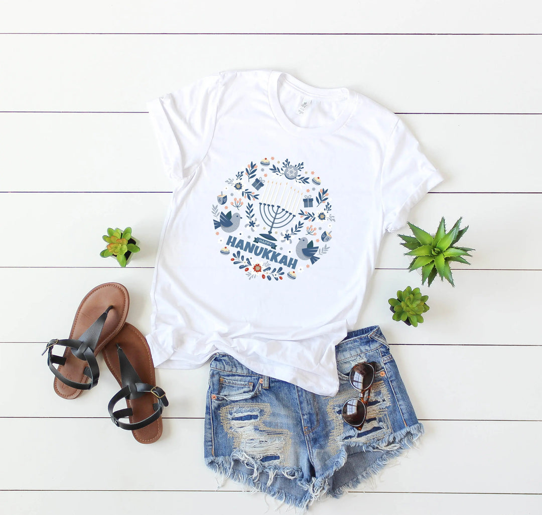 Hanukkah Life Shirt | Jewish Christmas Tee & Chanukah Gift Shirtprintingcenter