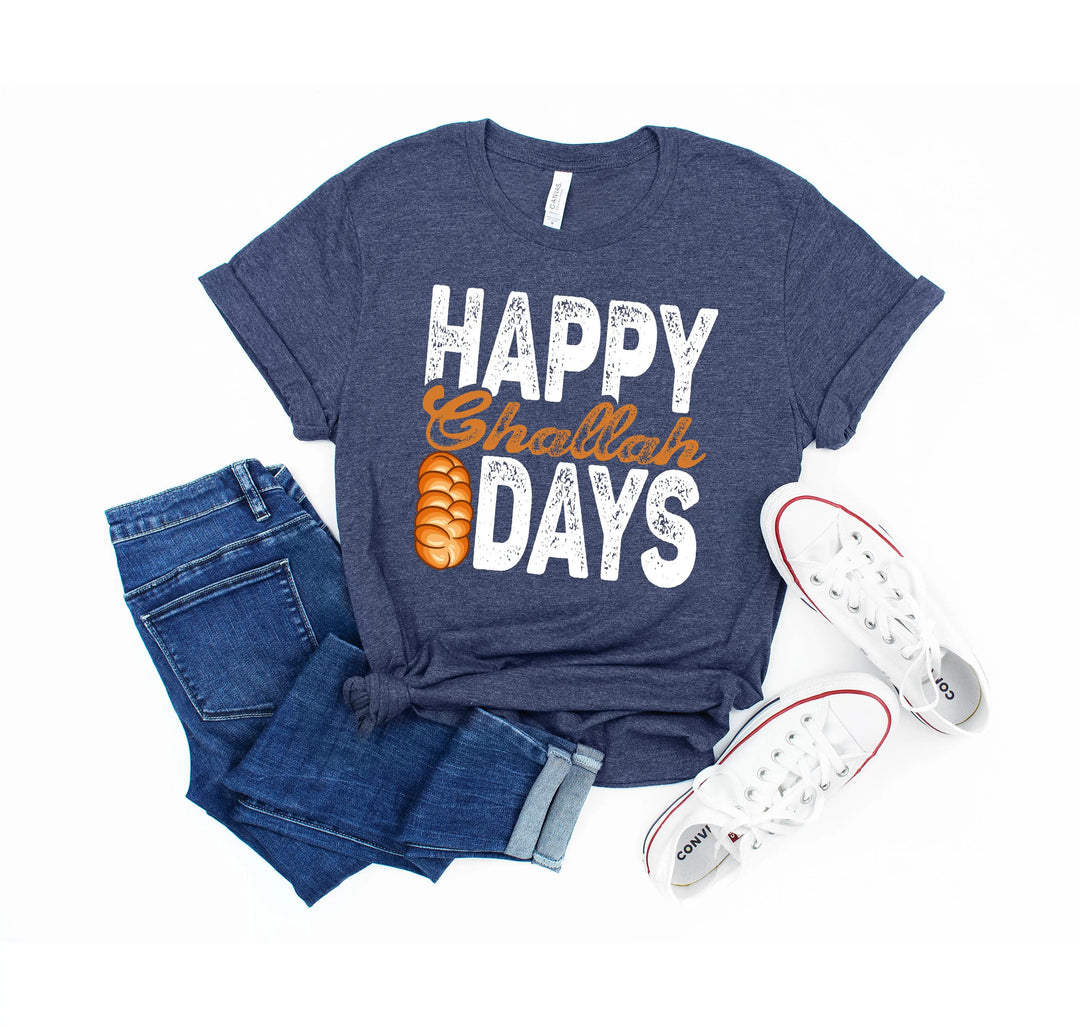 Happy Challah Days Shirt | Chanukah & Jewish Holiday Tee Shirtprintingcenter