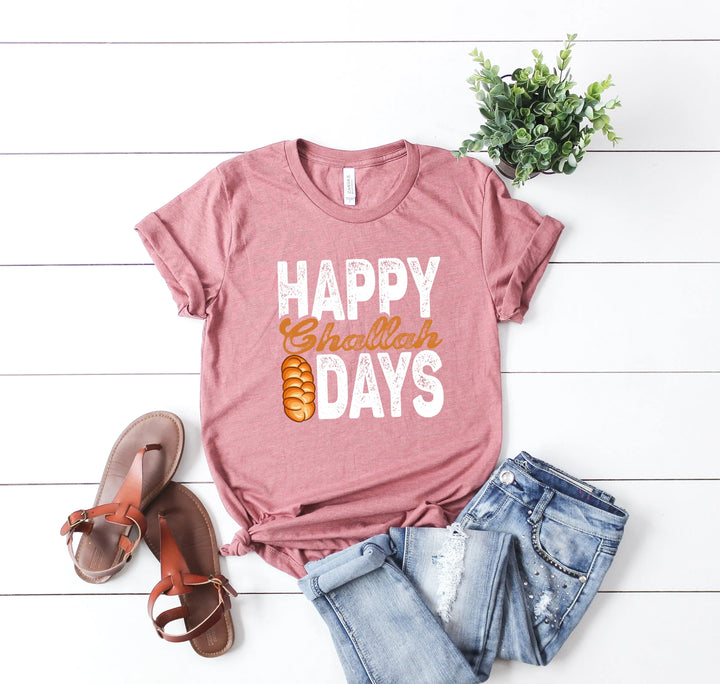 Happy Challah Days Shirt | Chanukah & Jewish Holiday Tee Shirtprintingcenter