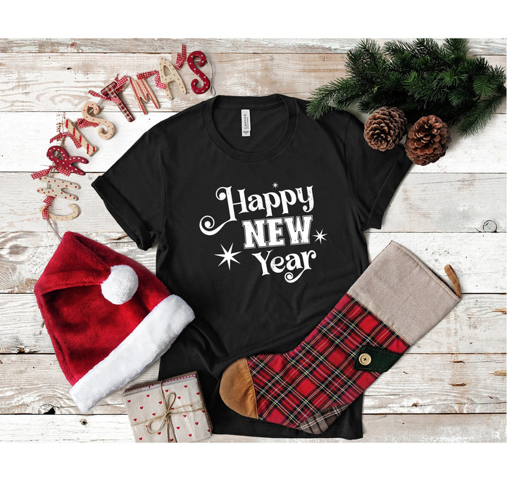 Happy New Year 2025 Shirt | Christmas Crew & Family Holiday Tees Shirtprintingcenter