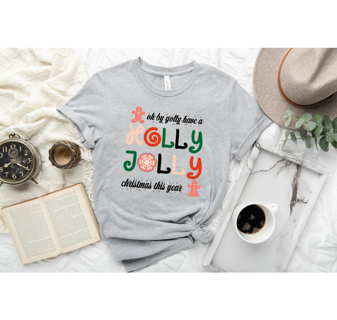 Have a Holly Jolly Christmas Shirt | Retro Family Matching Christmas Tee Shirtprintingcenter