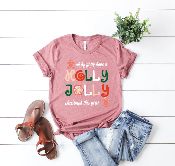 Have a Holly Jolly Christmas Shirt | Retro Family Matching Christmas Tee Shirtprintingcenter