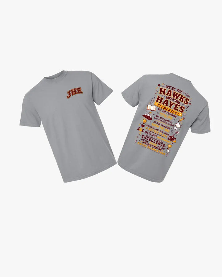 Hayes Elementary Comfort Colors T-Shirt | Adult & Youth