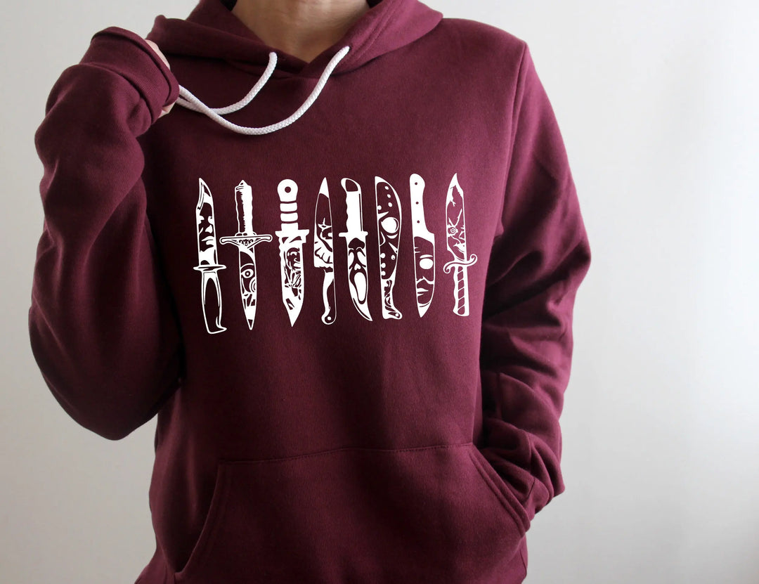 Horror Movie Knives Hoodie - Michael Myers & Halloween Theme Shirtprintingcenter
