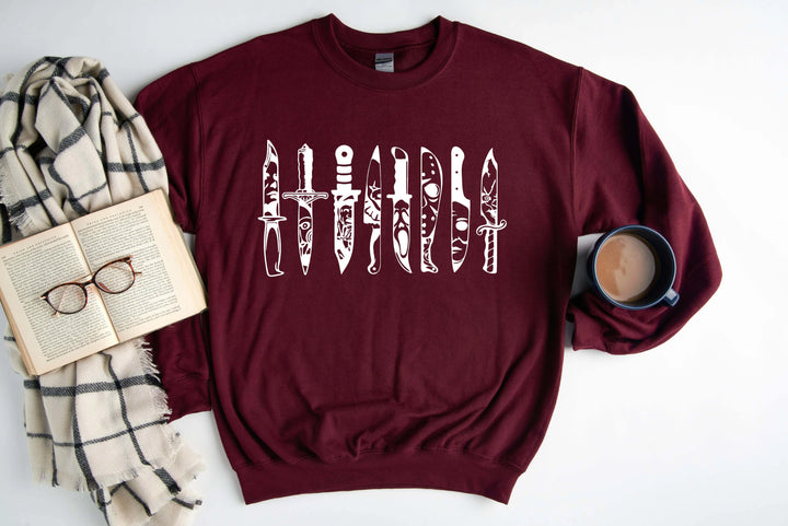 Horror Movie Knives Sweatshirt - Michael Myers & Halloween Theme Shirtprintingcenter