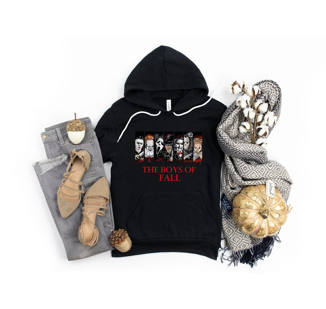 Horror Movies Sweatshirt - Spooky Boys of Fall & Serial Killer Tee Shirtprintingcenter