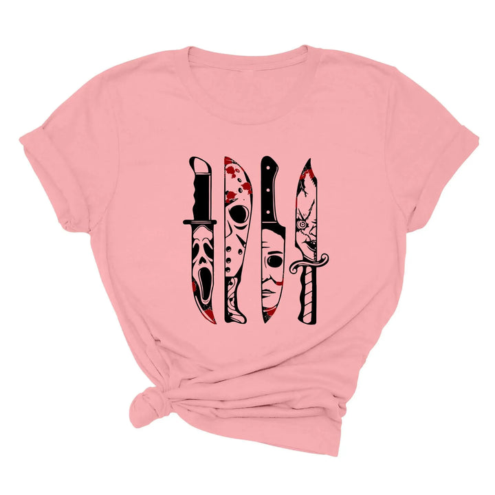 Horror Movies Tshirt | Spooky Serial Killer Halloween Shirt Shirtprintingcenter