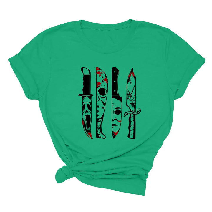 Horror Movies Tshirt | Spooky Serial Killer Halloween Shirt Shirtprintingcenter
