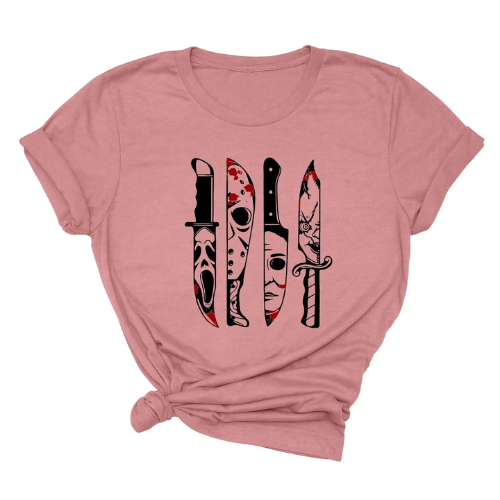 Horror Movies Tshirt | Spooky Serial Killer Halloween Shirt Shirtprintingcenter