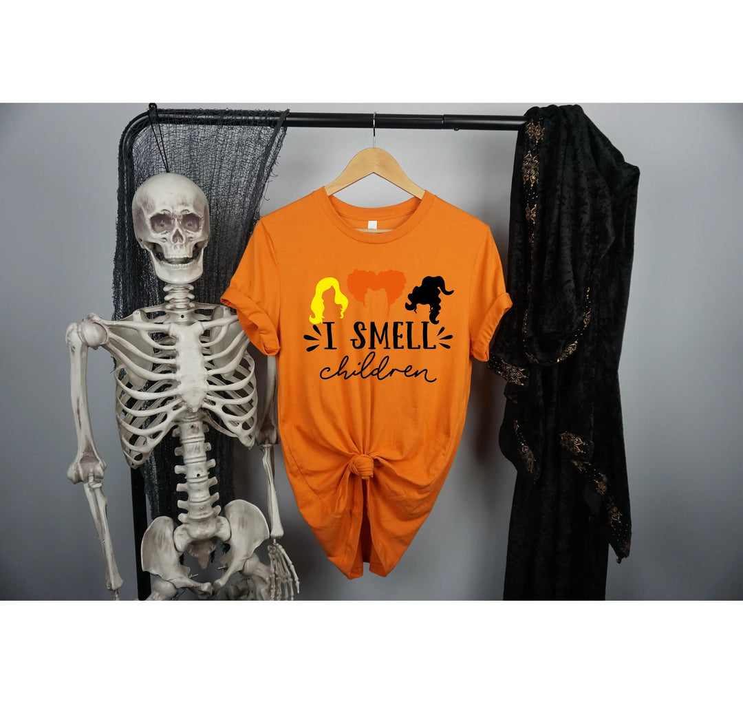 I Smell Children Shirt | Sanderson Sisters Hocus Pocus Tee Shirtprintingcenter
