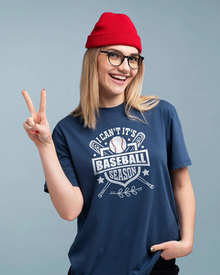 No puedo, es la temporada de béisbol 2025 Transferencias Dtf, Regalo para béisbol Dtf Imprimir