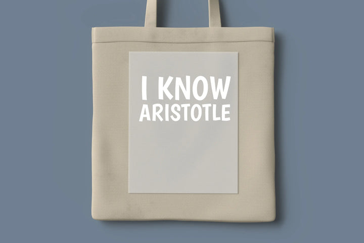 Conozco a Aristóteles DTF Transfers